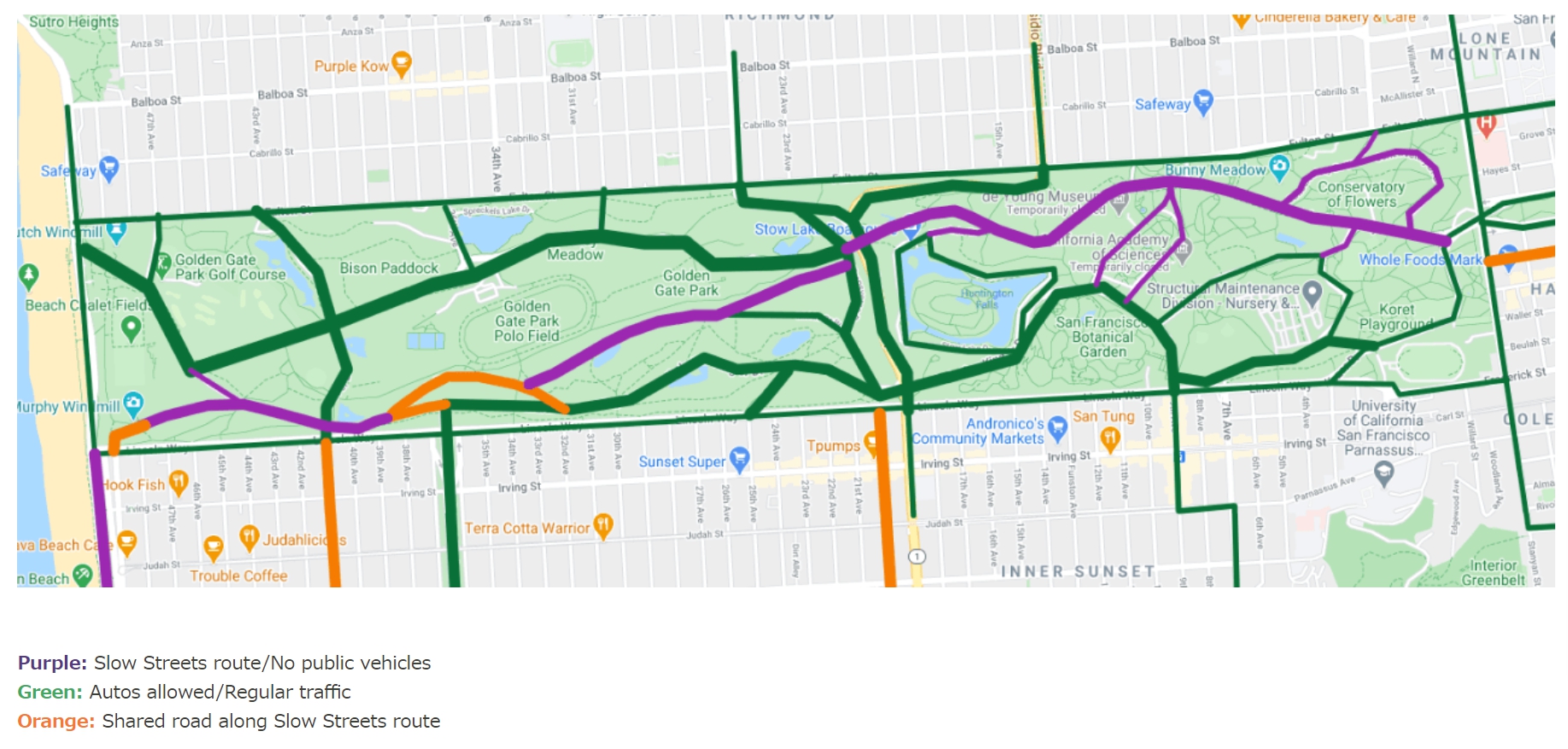 Slow Streets Extended To Golden Gate Park San Francisco News   1600547651201 